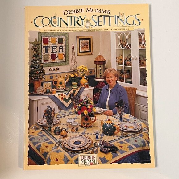 Four Vintage Debbie Mumm Quilting Books - Picture 2 of 9